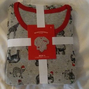 Wondershop Men's 2-Piece Holiday Sleep Set Size Large